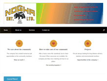 Tablet Screenshot of nogha.com